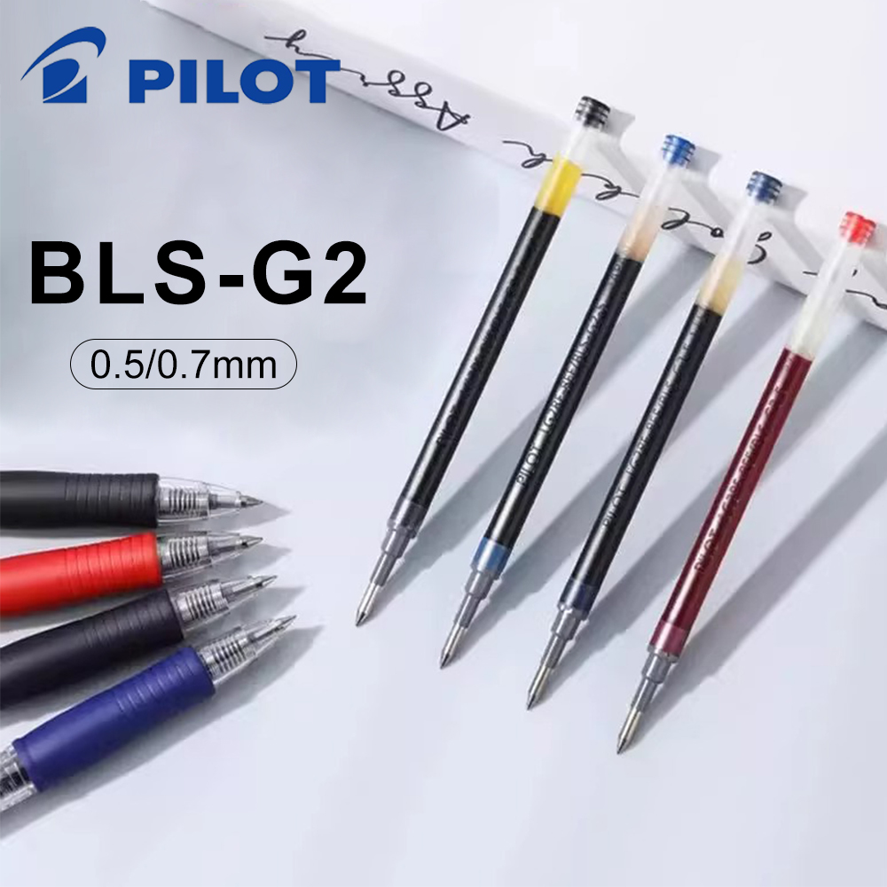 Pilot Pen G2 - 6 Stück Japan Pilot Original Gelstift-Nachfüllungen