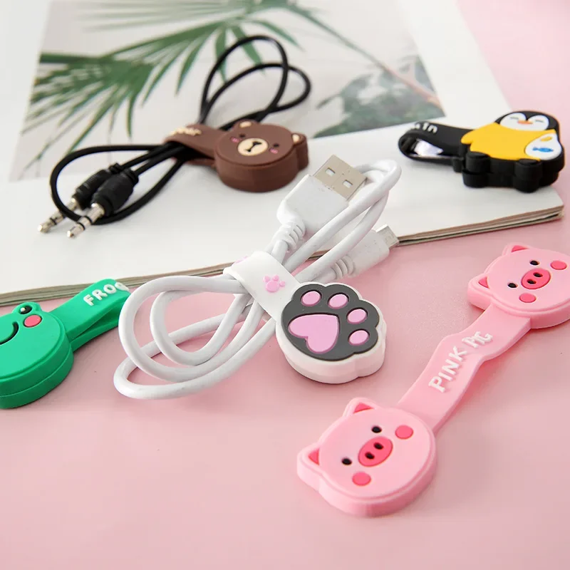 Bookmark Magnetic Clip - Magnetische Tiere Kabel Organizer Ohrhörer Kabel
