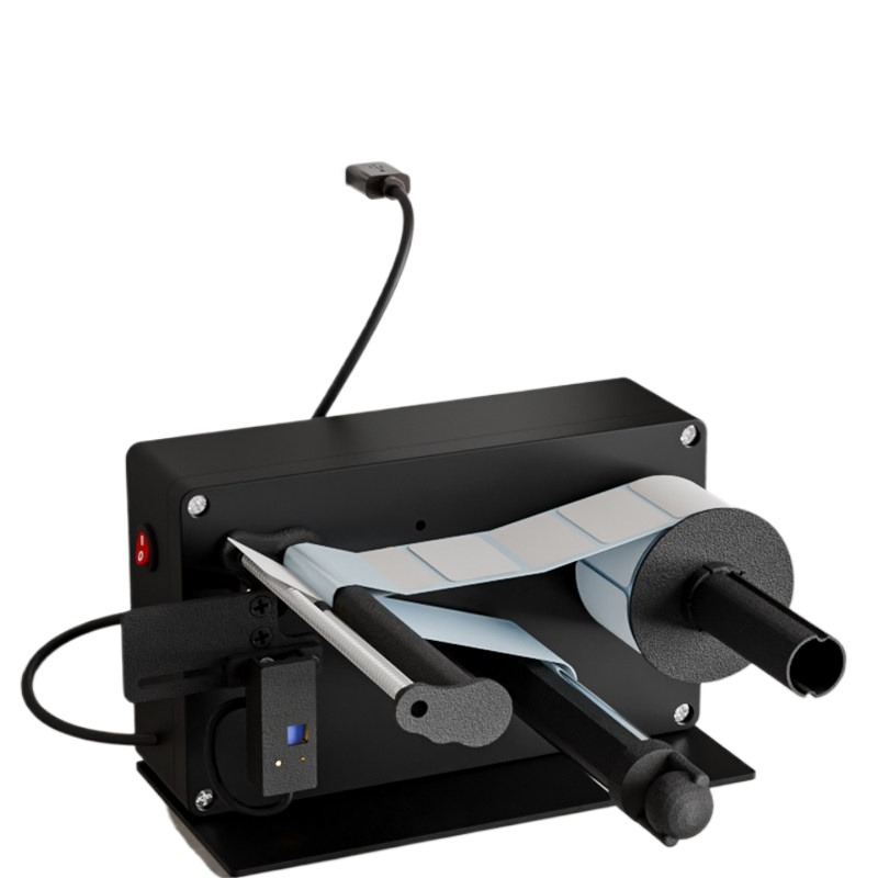 Sticker Label Roll - 12cm USB-Sensor-Etikettenspender, automatischer Aufkleberentferner für selbstklebende