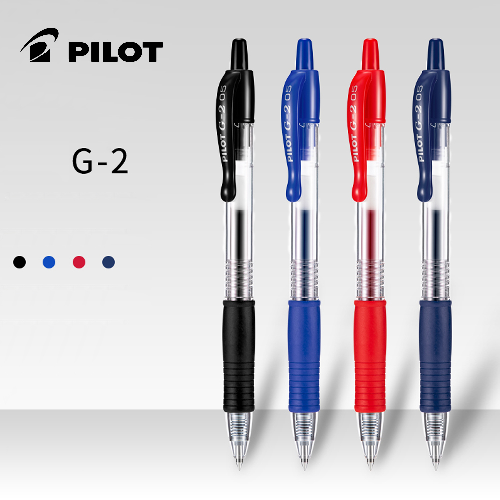 Pilot Pen G2 - Pilot-Gelstift, großes Fassungsvermögen, BL-G2, 0,38/0,5/0,7/1,0 mm,