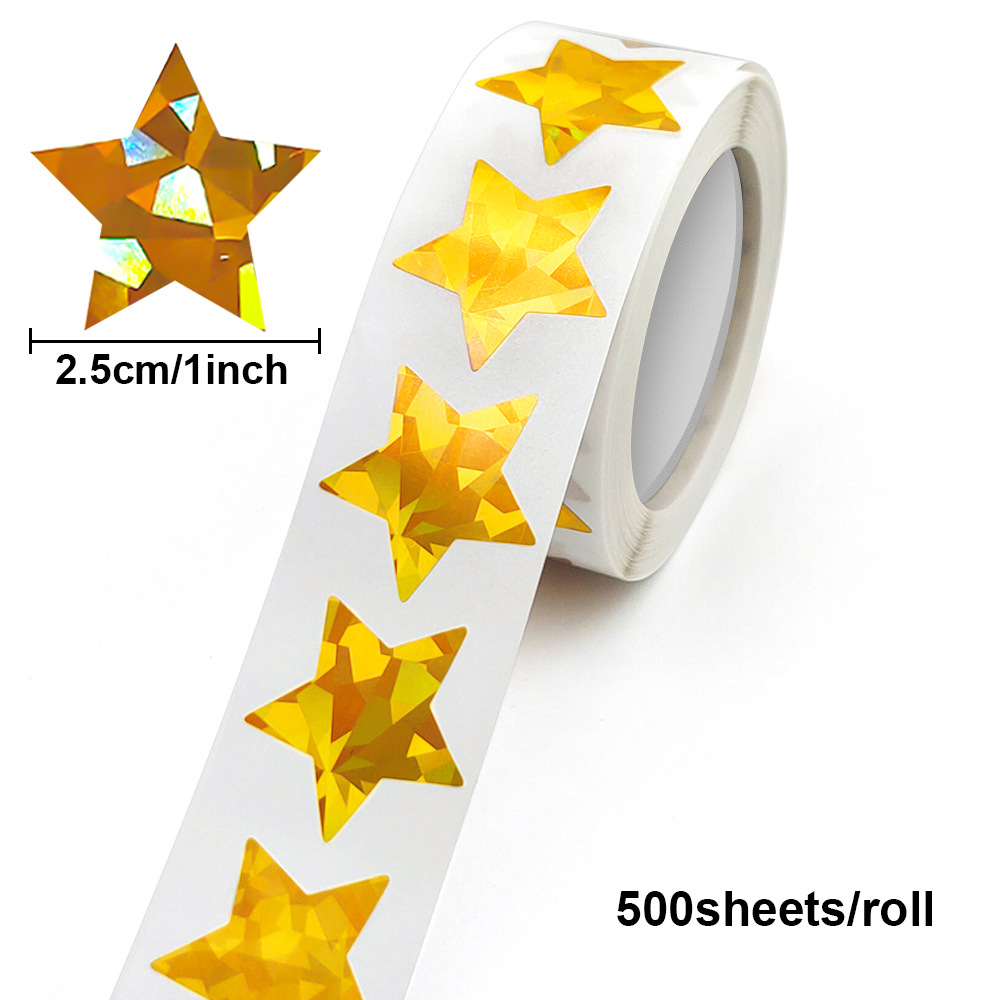 JCAC 500 Stück/Rolle 1 Zoll Ho – Sticker Label Roll Bewertung und Preis
