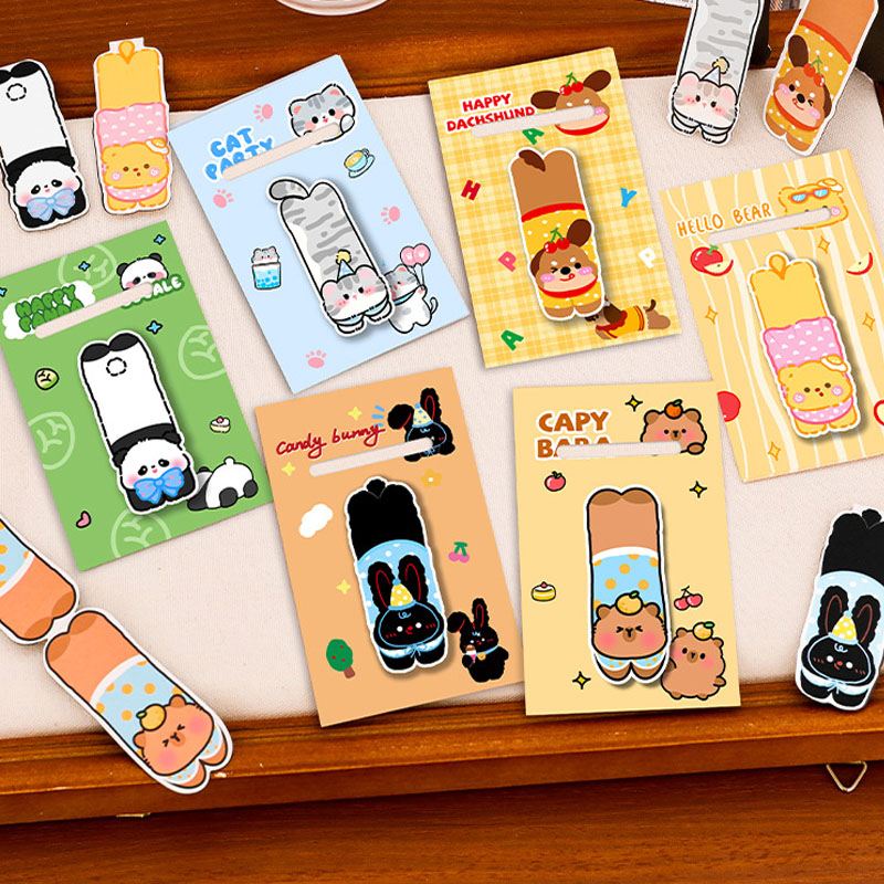 6 Stück Kawaii Niedliche Tier- – Bookmark Magnetic Clip Bewertung und Preis