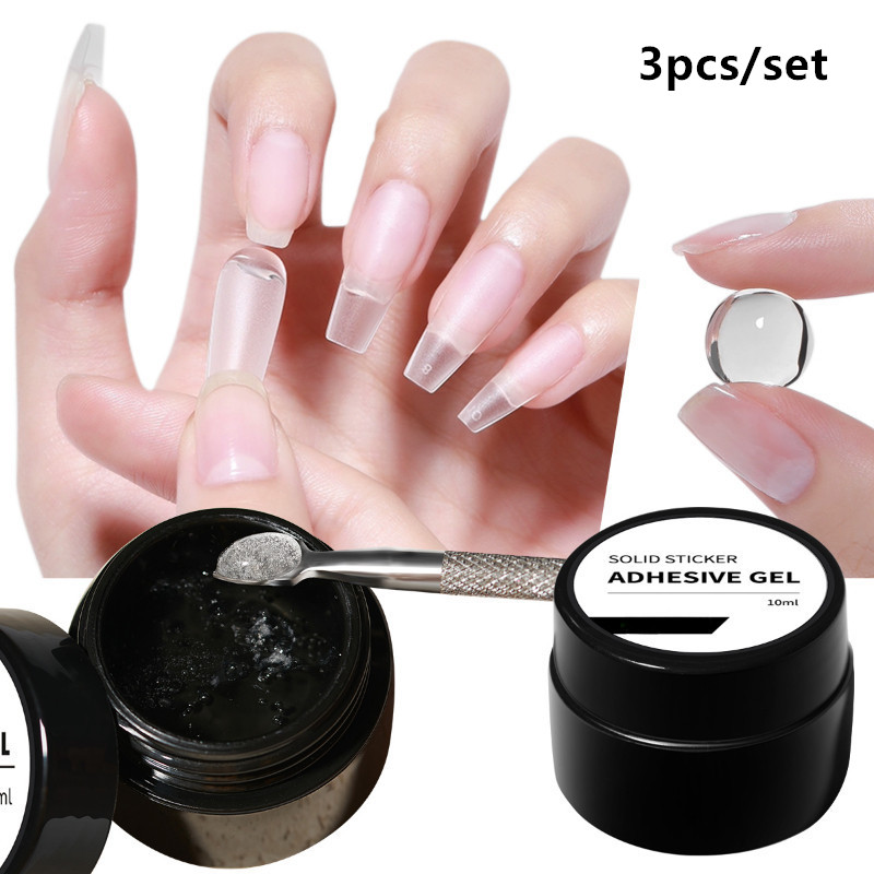 3 teile/satz Solide Nagel Tipp – Glue Stick Pack Bewertung und Preis