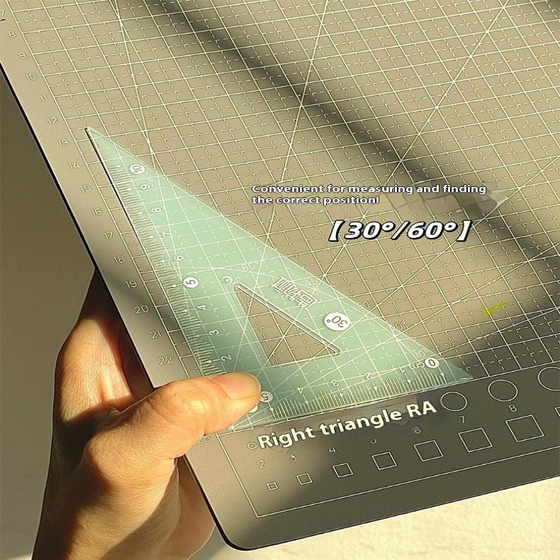4 Teile/satz 15CM Gelee Lineal – Ruler Set Transparent Bewertung und Preis