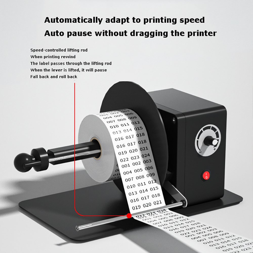 Automatischer Etikettenaufwick – Sticker Label Roll Bewertung und Preis