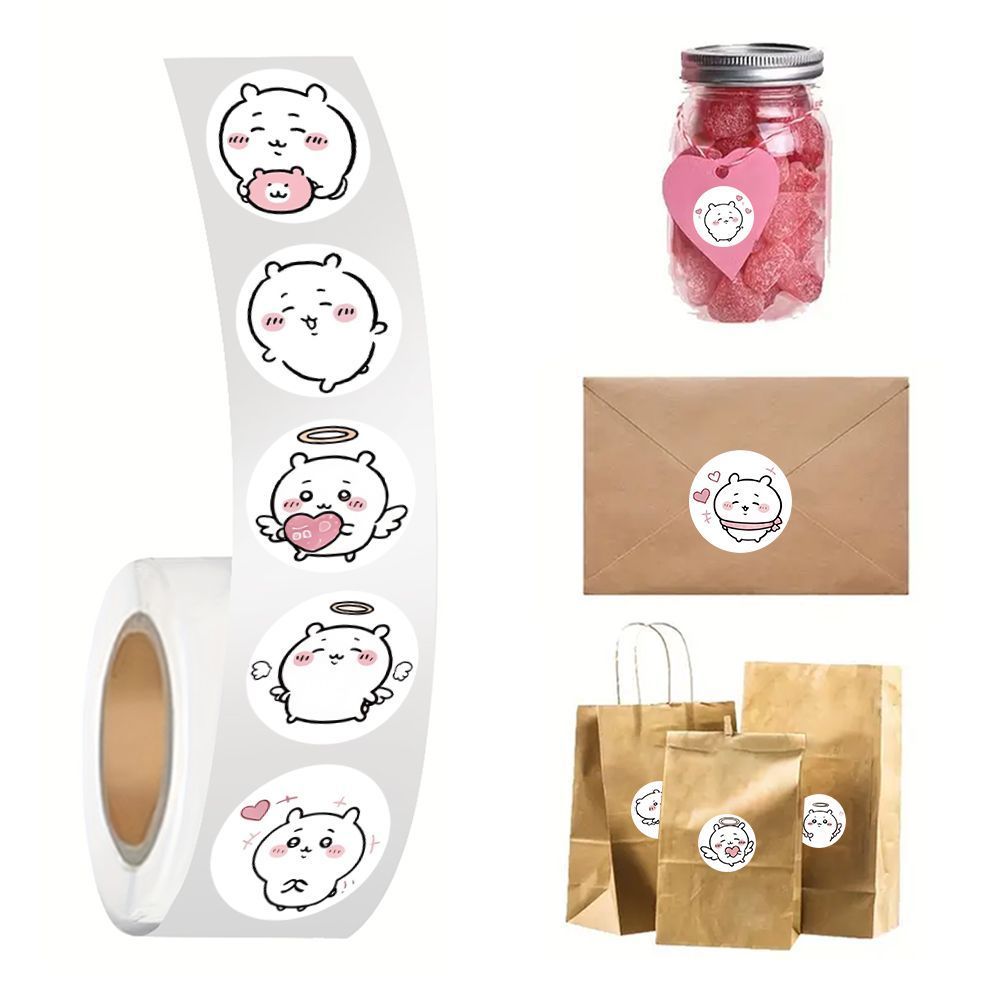 jiyi Aufkleber-Rolle, 500 Stüc – Sticker Label Roll Bewertung und Preis