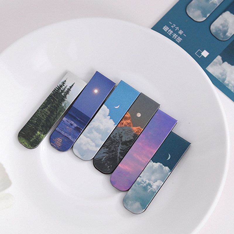 2 Stück magnetische Lesezeiche – Bookmark Magnetic Clip Bewertung und Preis
