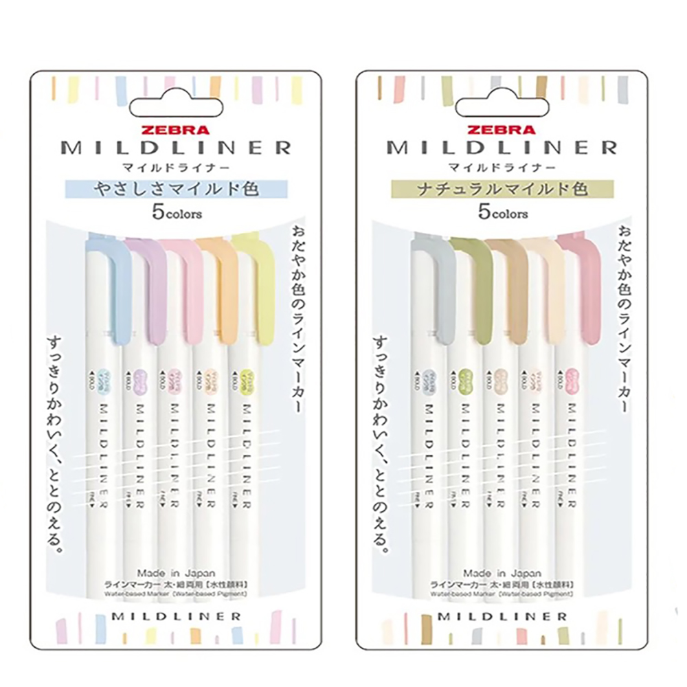Japan ZEBRA Textmarker Stiftse – Highlighter Set Pastel Bewertung und Preis