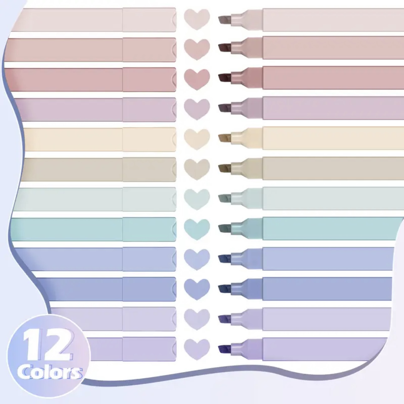 12/60-teiliges Ästhetisches Te – Highlighter Set Pastel Bewertung und Preis