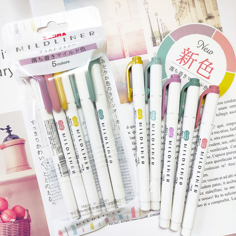 NEUE Zebra-Mildliner-Textmarke – Highlighter Set Pastel Bewertung und Preis