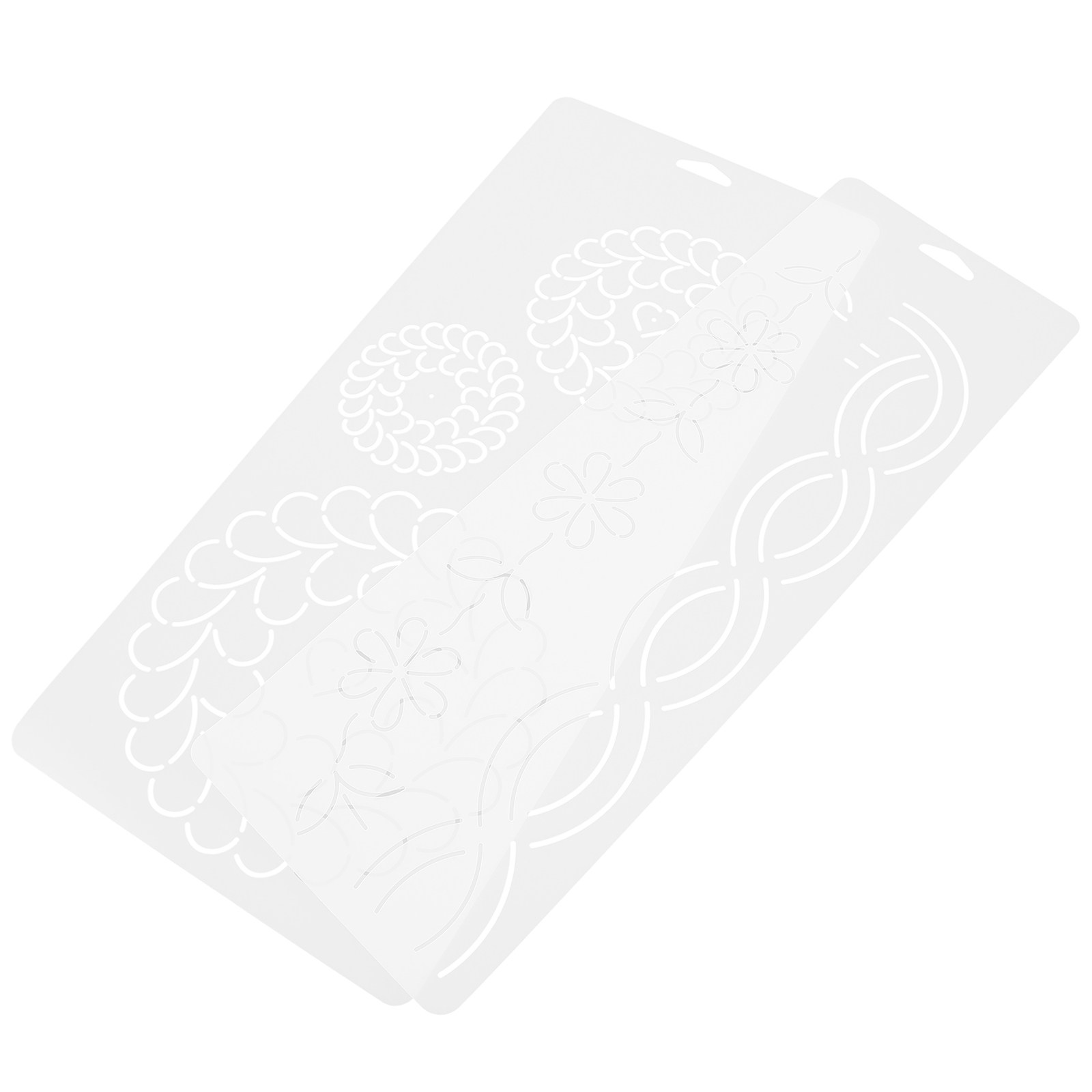 2-teiliges Quilt-Schablonen-Se – Ruler Set Transparent Bewertung und Preis