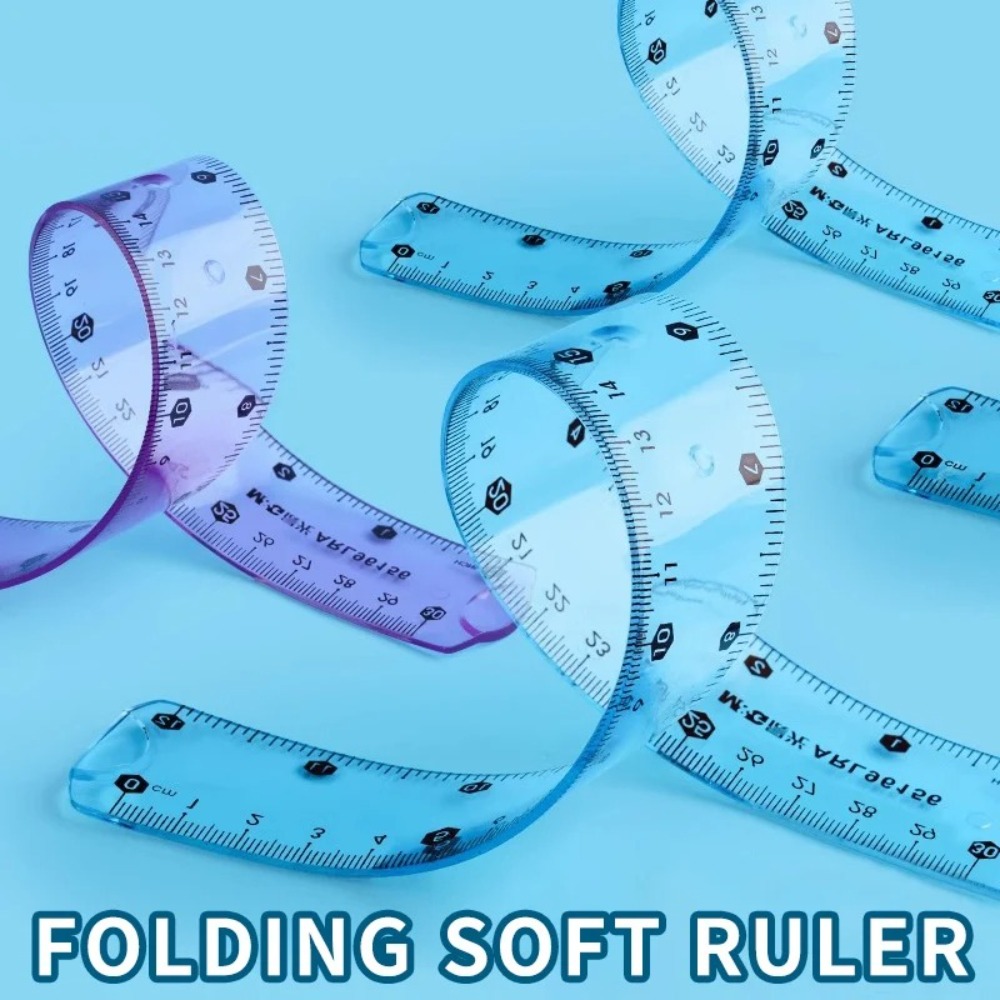 1/3 Stück transparentes, weich – Ruler Set Transparent Bewertung und Preis