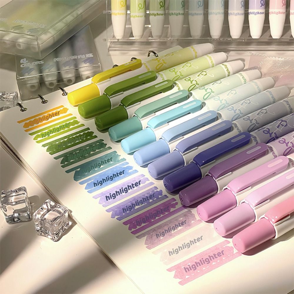 4 Stück Neue Farbverlauf-Textm – Highlighter Set Pastel Bewertung und Preis