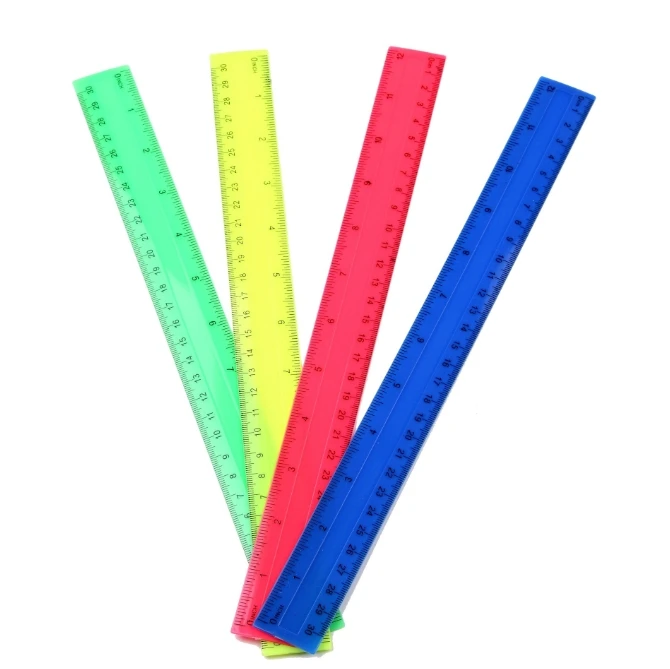 4 Teile/paket Bunte Transparen – Ruler Set Transparent Bewertung und Preis