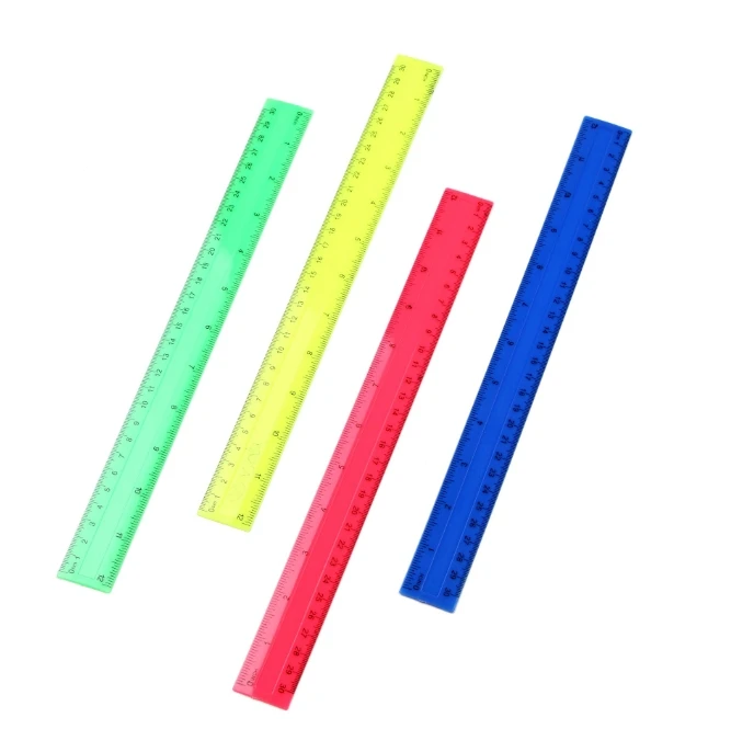 4 Teile/paket Bunte Transparen – Ruler Set Transparent Bewertung und Preis