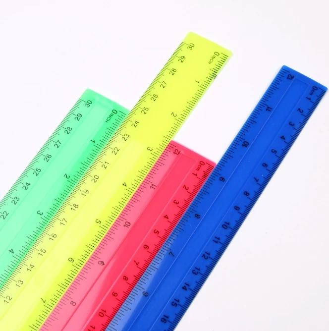 4 Teile/paket Bunte Transparen – Ruler Set Transparent Bewertung und Preis