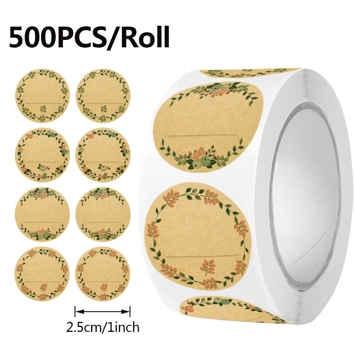 JCAC 500 Stück/Rolle Blanko Be – Sticker Label Roll Bewertung und Preis
