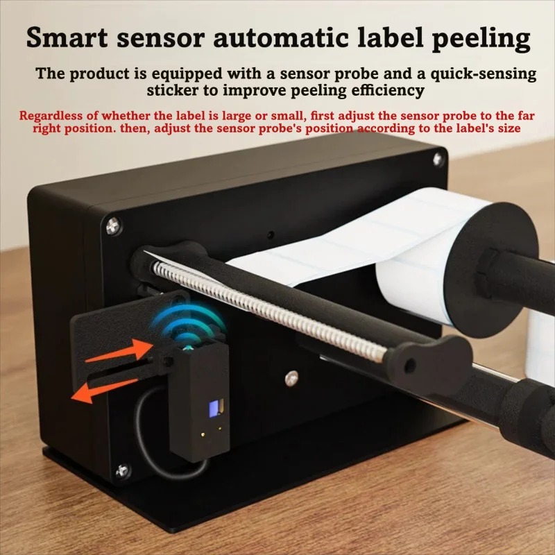 12cm USB-Sensor-Etikettenspend – Sticker Label Roll Bewertung und Preis