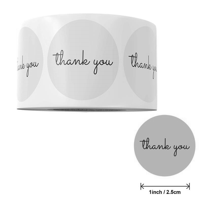 500 Dankeschön-Aufkleber, Roll – Sticker Label Roll Bewertung und Preis