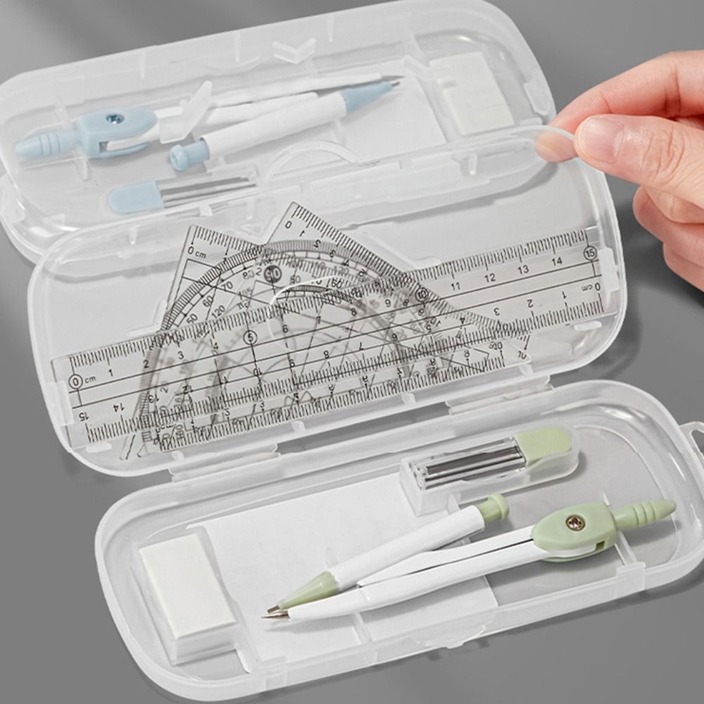 8 Teile/satz Kunststoff Lineal – Ruler Set Transparent Bewertung und Preis