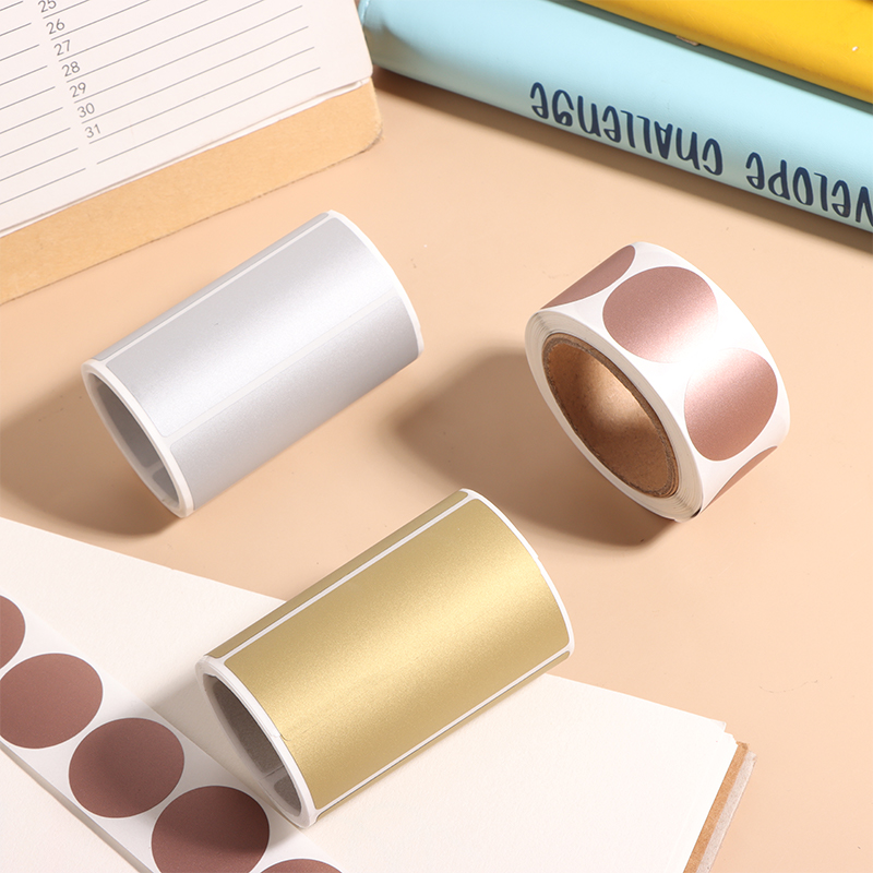 Neue 300 Stück/Rolle Rubbelauf – Sticker Label Roll Bewertung und Preis
