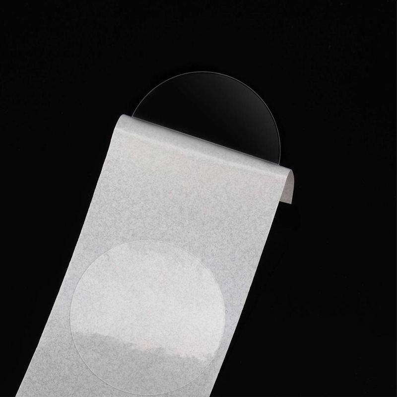 Transparenter runder Aufkleber – Sticker Label Roll Bewertung und Preis
