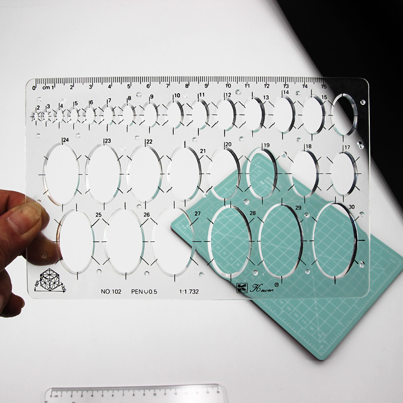 Transparente Zeichengröße, qua – Ruler Set Transparent Bewertung und Preis