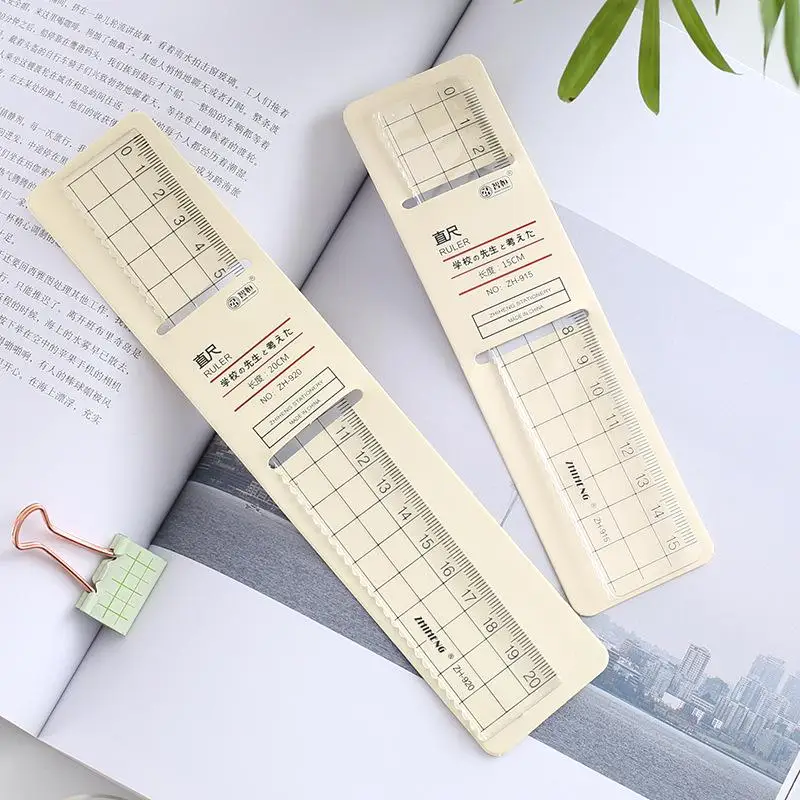 1Pcs Simple15cm 18cm 20cm Tran – Ruler Set Transparent Bewertung und Preis