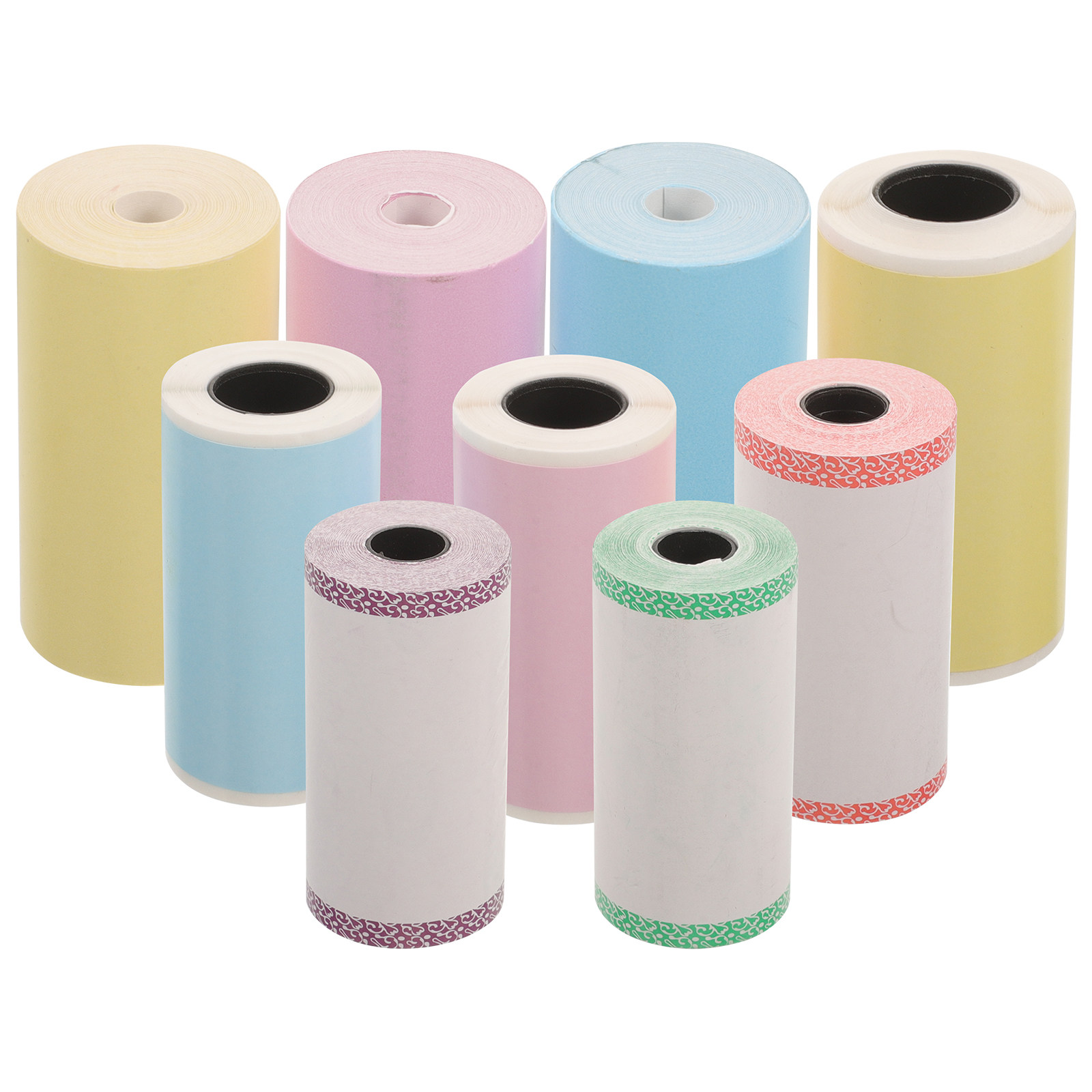 9 Rollen Thermopapier-Aufklebe – Sticker Label Roll Bewertung und Preis